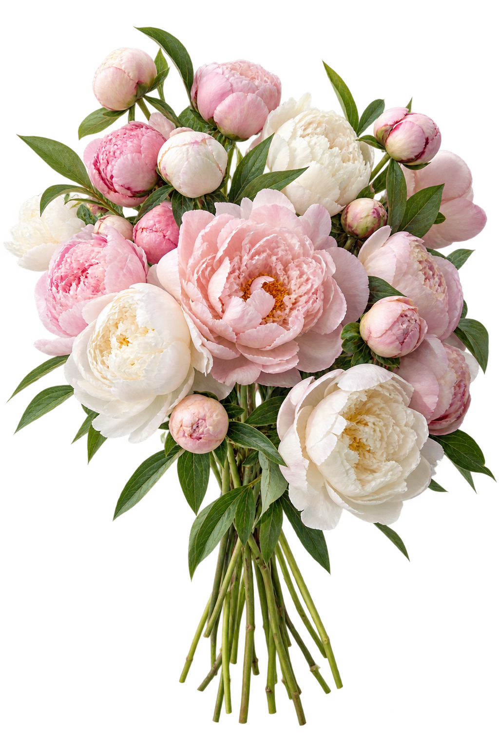 Blush peony bouquet